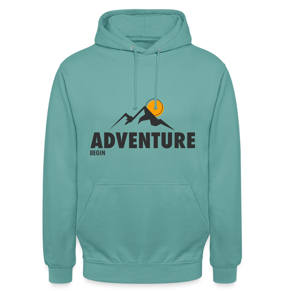 Unisex Hoodie - pastel turquoise