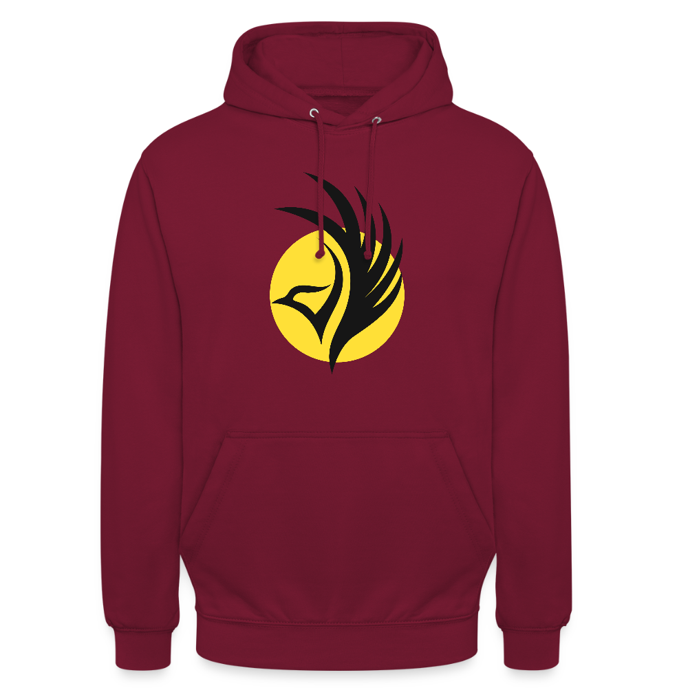 Minimalist Unisex Hoodie - bordeaux