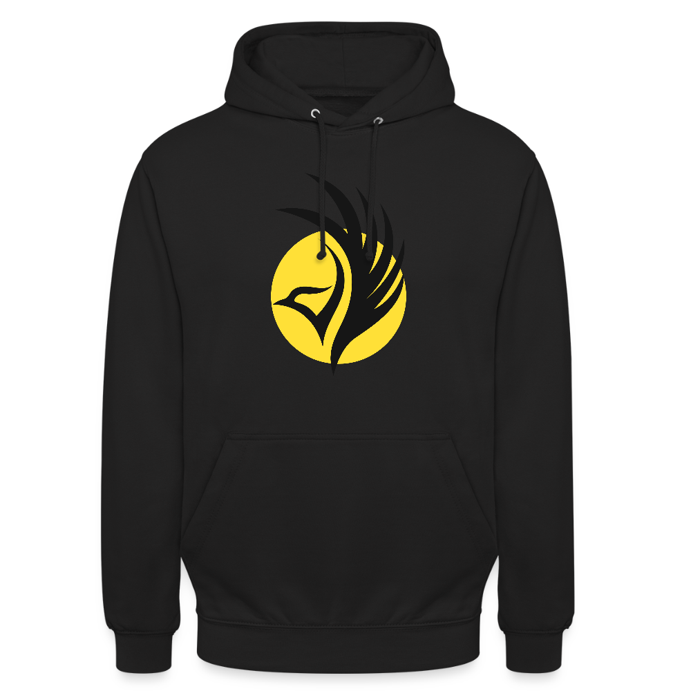 Minimalist Unisex Hoodie - black