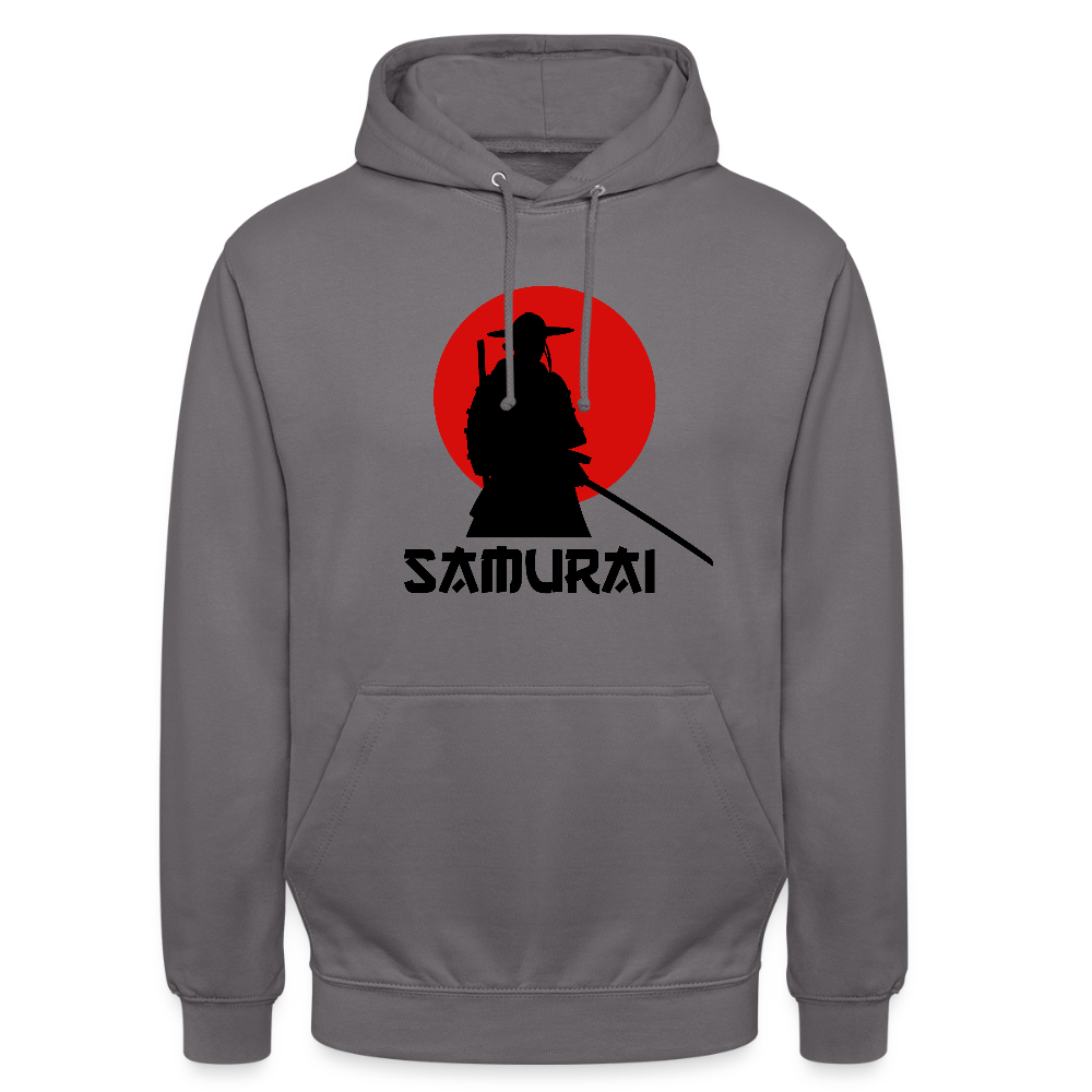 Unisex Samurai Hoodie - elephant grey