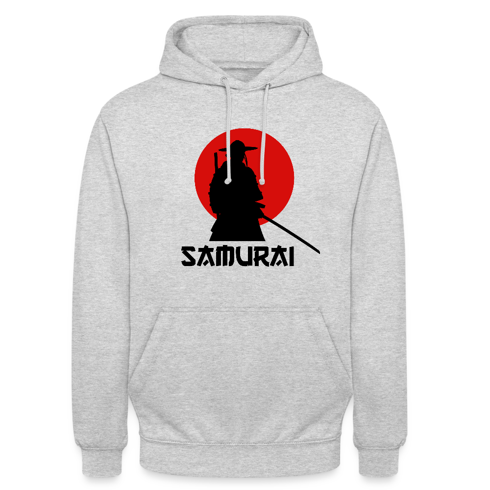 Unisex Samurai Hoodie - light heather grey