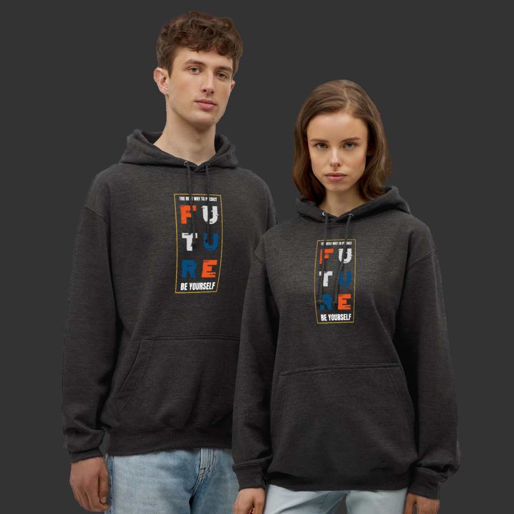 Future Hoodie - charcoal grey