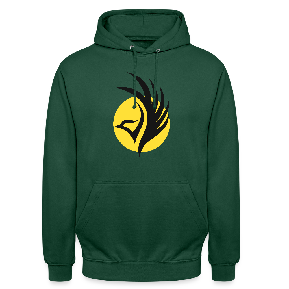 Minimalist Unisex Hoodie - bottle green